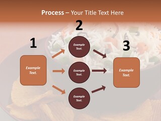 Dinner Peas Cheese PowerPoint Template