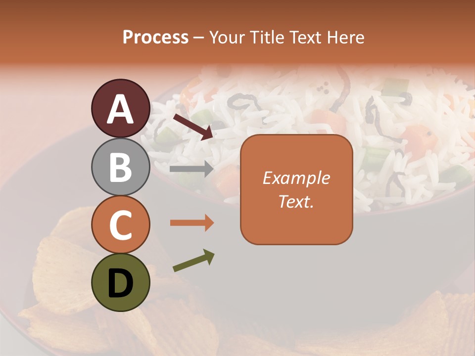 Dinner Peas Cheese PowerPoint Template