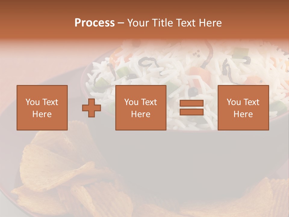 Dinner Peas Cheese PowerPoint Template