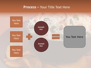 Dinner Peas Cheese PowerPoint Template