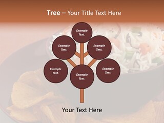 Dinner Peas Cheese PowerPoint Template