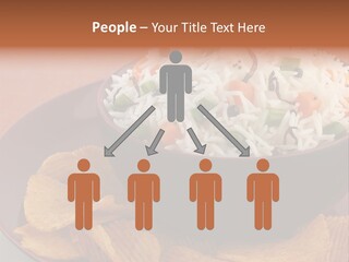 Dinner Peas Cheese PowerPoint Template