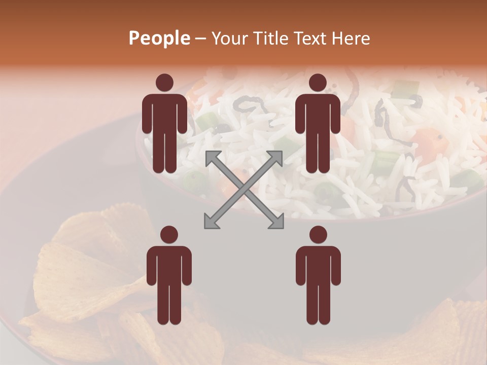 Dinner Peas Cheese PowerPoint Template