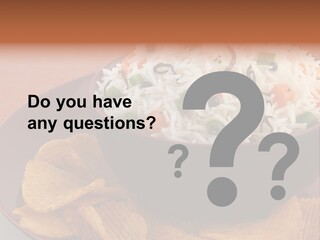 Dinner Peas Cheese PowerPoint Template