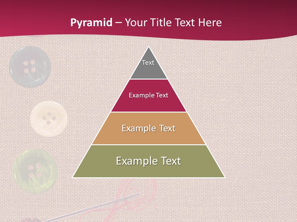 Thread Colorful Darn PowerPoint Template