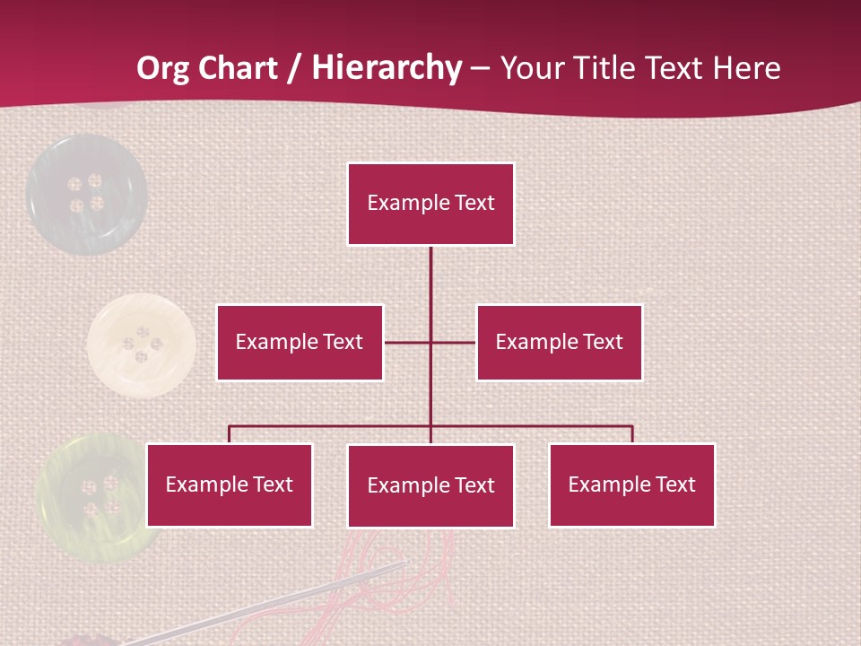 Thread Colorful Darn PowerPoint Template