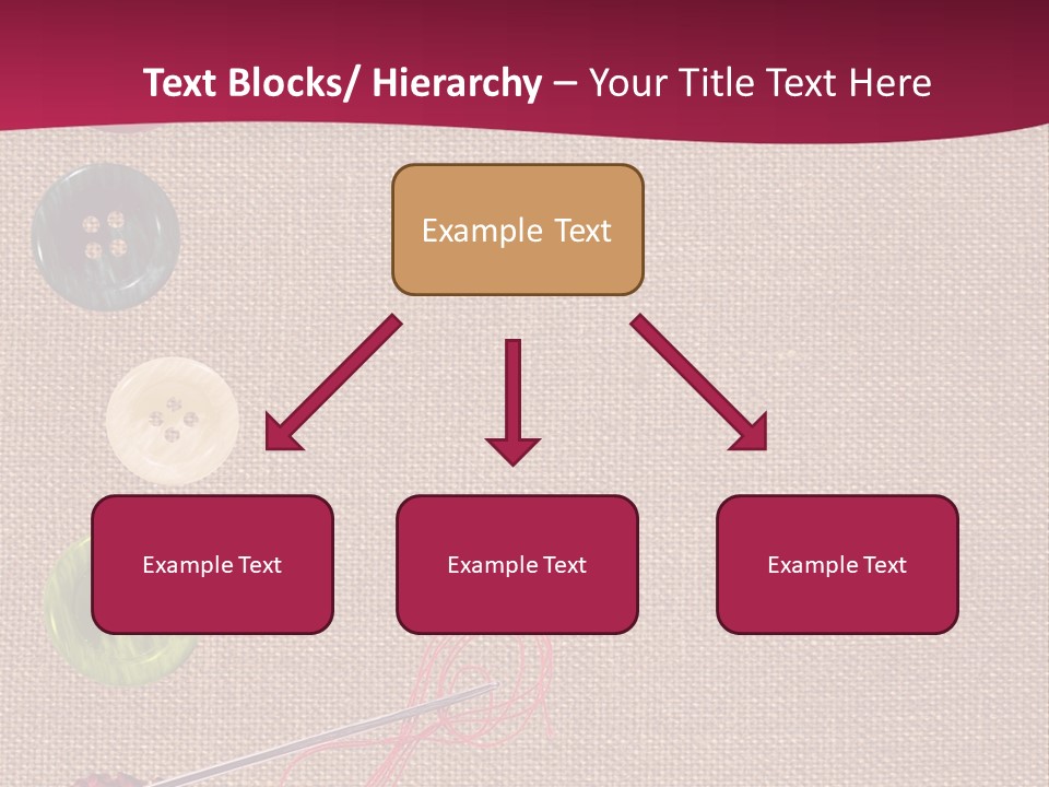 Thread Colorful Darn PowerPoint Template