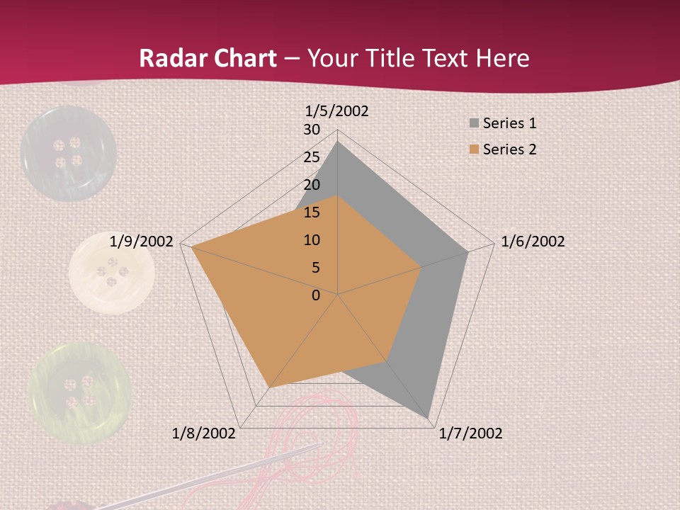 Thread Colorful Darn PowerPoint Template