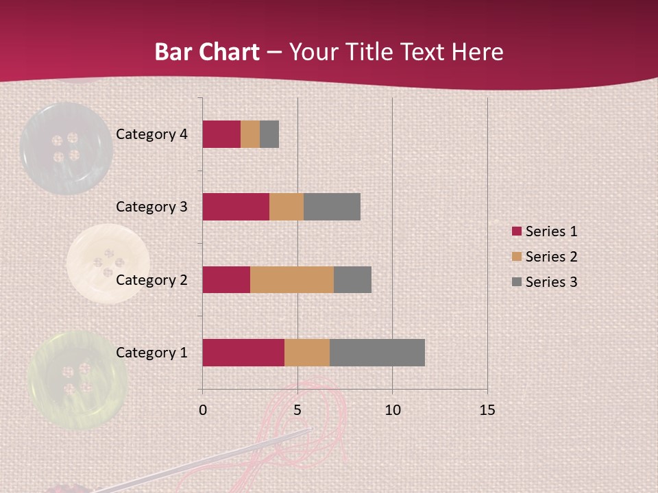 Thread Colorful Darn PowerPoint Template