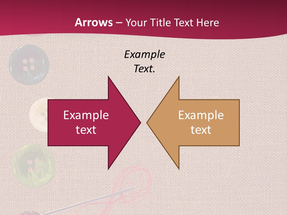 Thread Colorful Darn PowerPoint Template