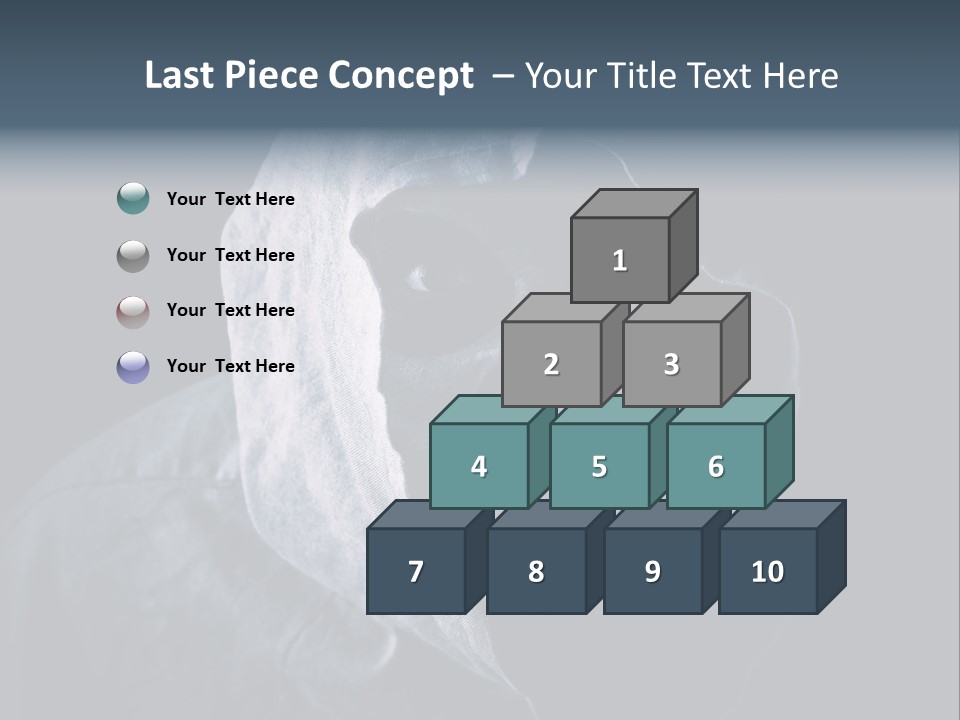 Exotic Characters Hood PowerPoint Template