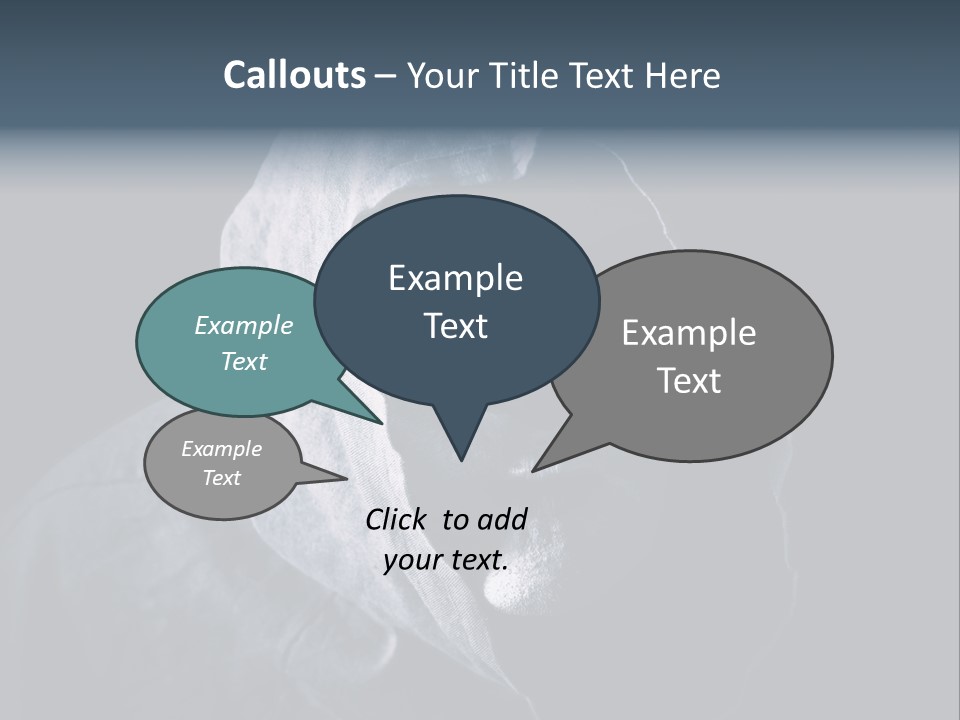 Exotic Characters Hood PowerPoint Template