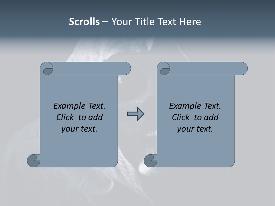 Exotic Characters Hood PowerPoint Template