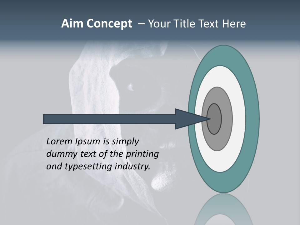 Exotic Characters Hood PowerPoint Template