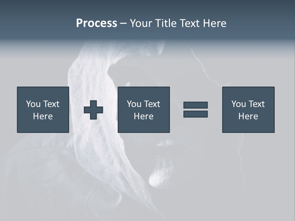 Exotic Characters Hood PowerPoint Template
