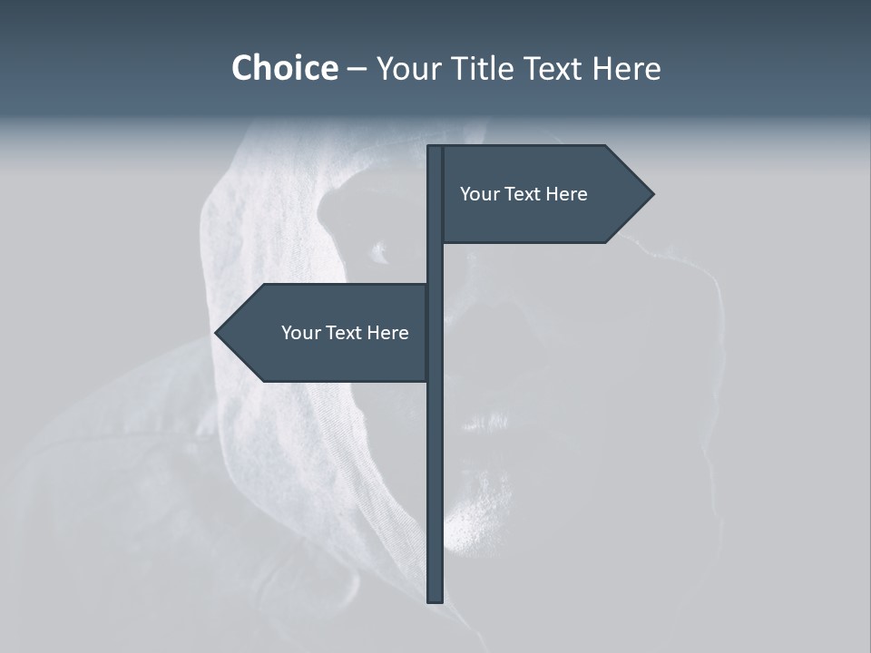 Exotic Characters Hood PowerPoint Template