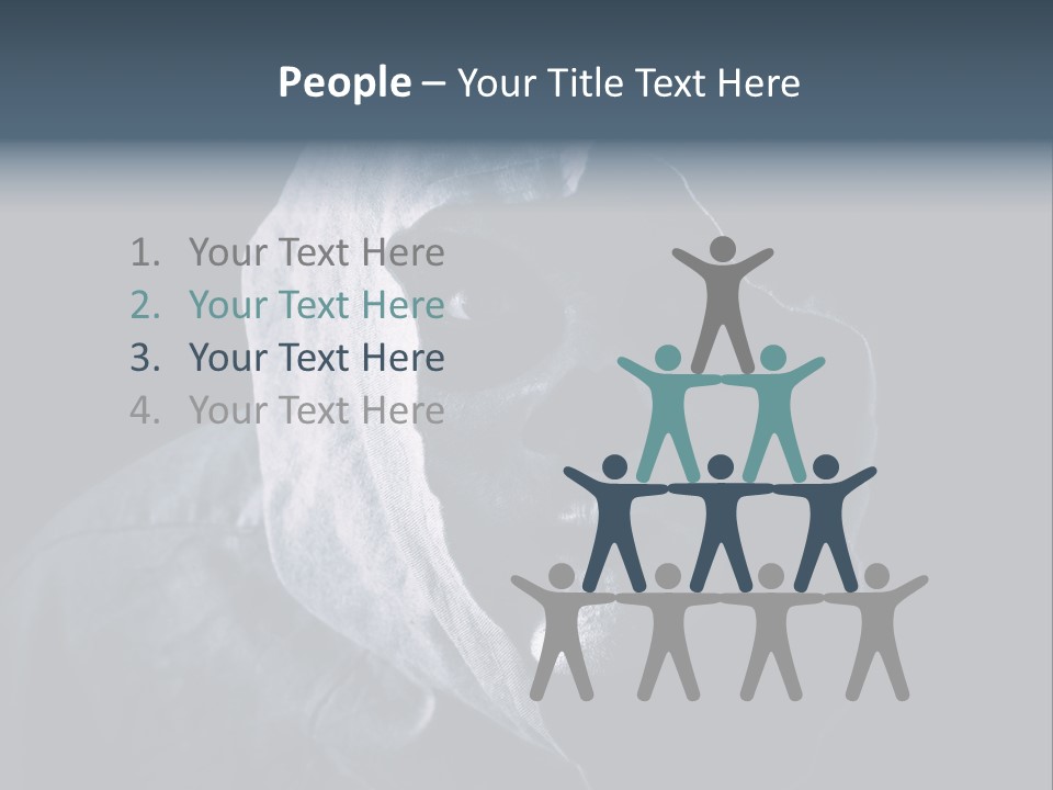 Exotic Characters Hood PowerPoint Template