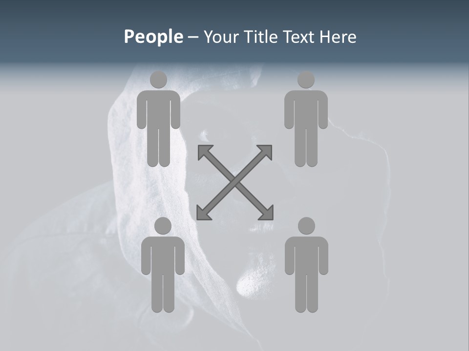Exotic Characters Hood PowerPoint Template
