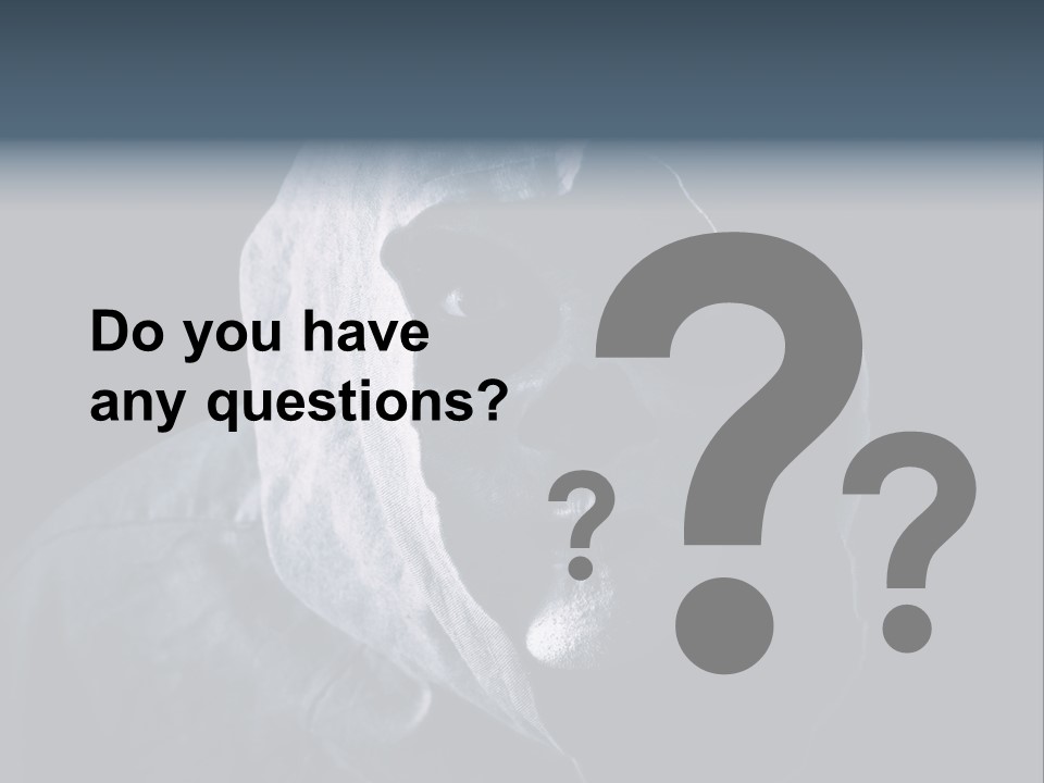 Exotic Characters Hood PowerPoint Template