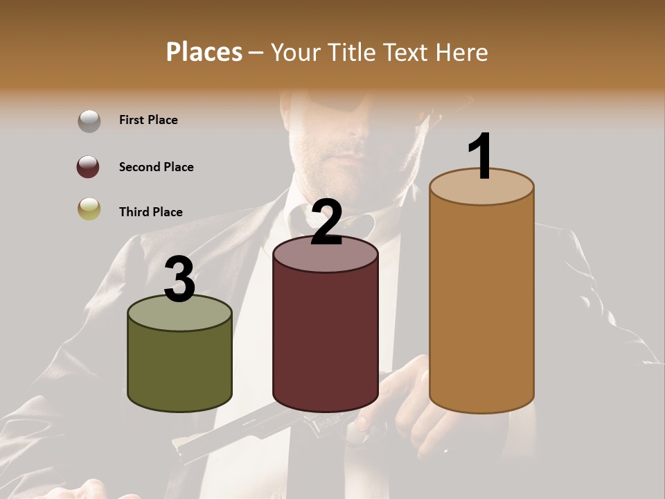 Mob  Face PowerPoint Template