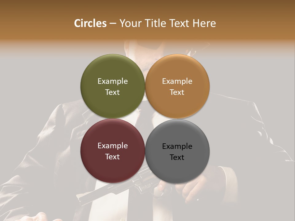 Mob  Face PowerPoint Template