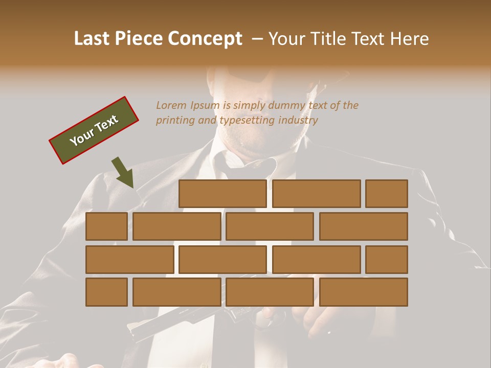 Mob  Face PowerPoint Template