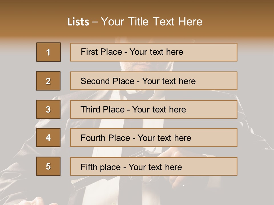 Mob  Face PowerPoint Template