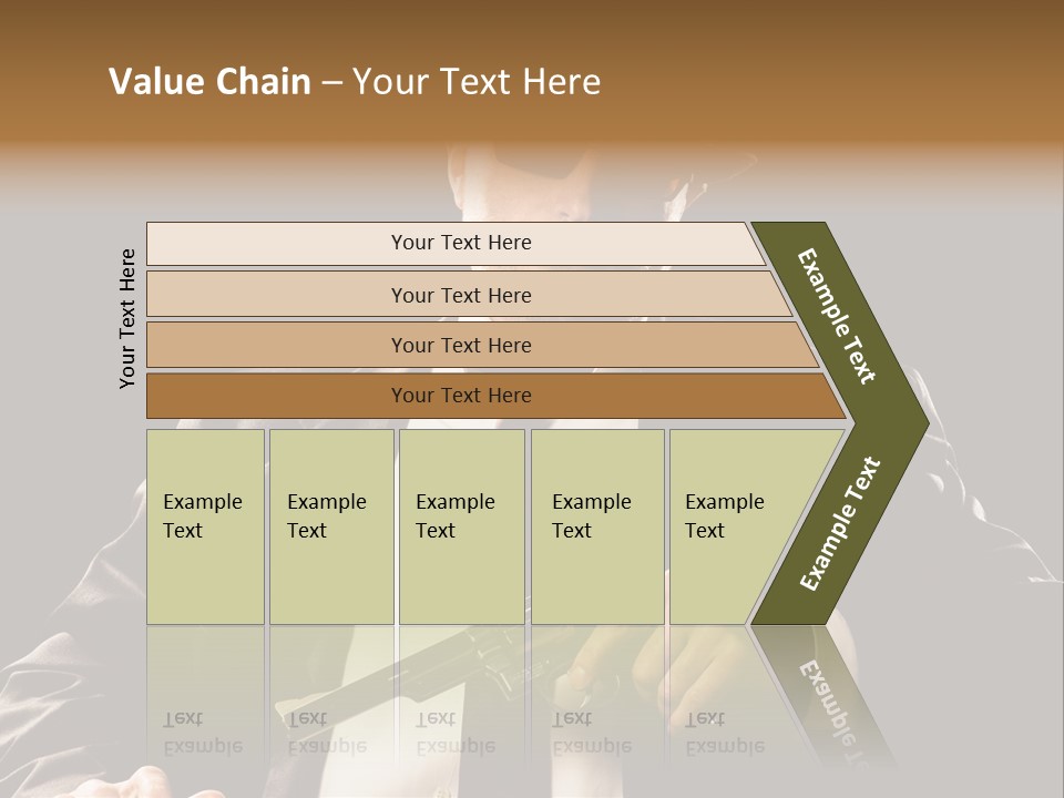 Mob  Face PowerPoint Template