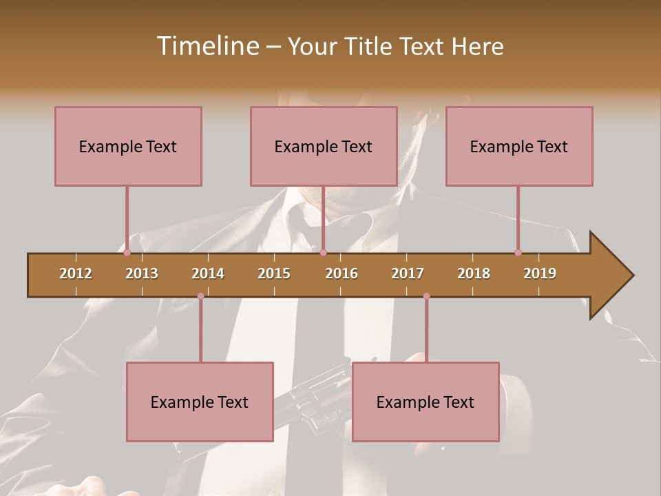 Mob  Face PowerPoint Template