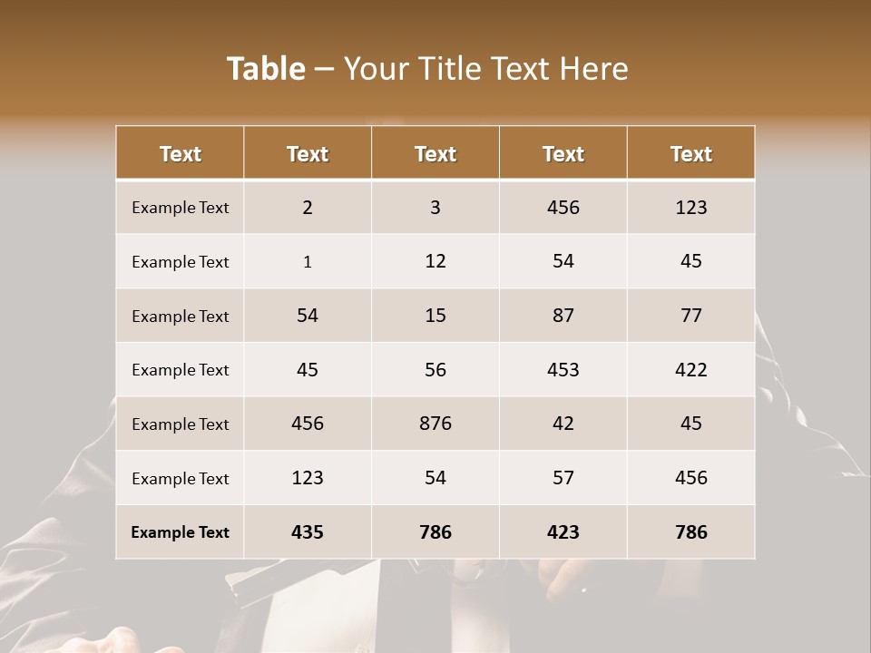 Mob  Face PowerPoint Template