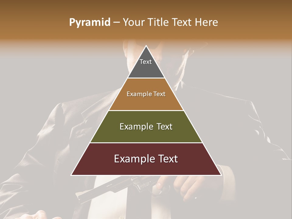 Mob  Face PowerPoint Template