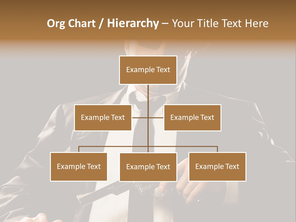 Mob  Face PowerPoint Template