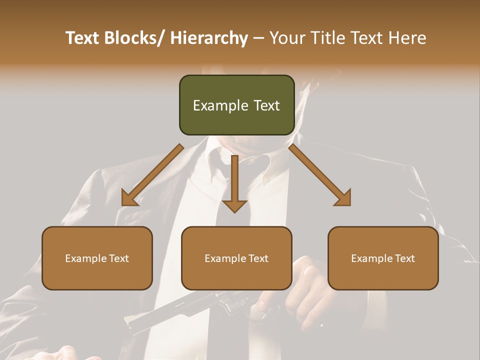 Mob  Face PowerPoint Template