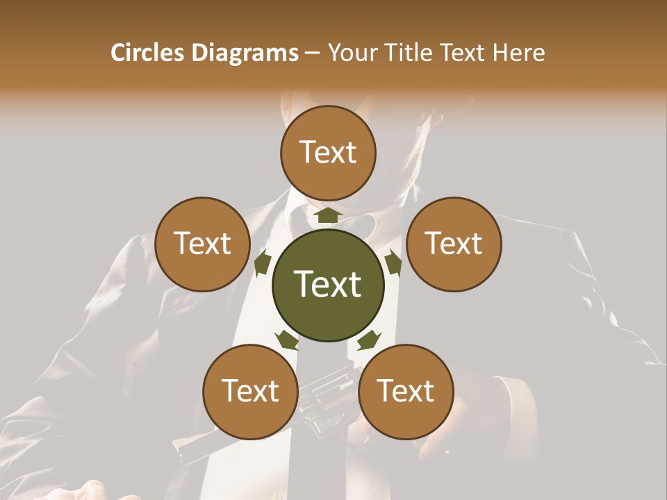 Mob  Face PowerPoint Template