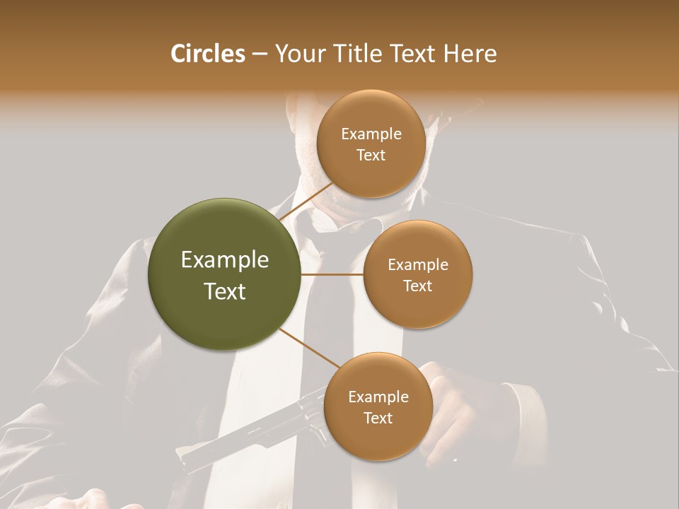 Mob  Face PowerPoint Template