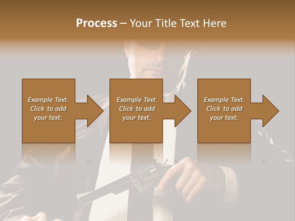 Mob  Face PowerPoint Template