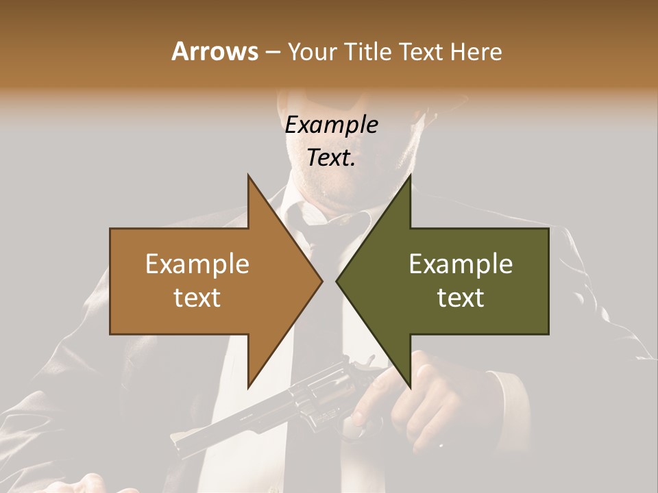 Mob  Face PowerPoint Template