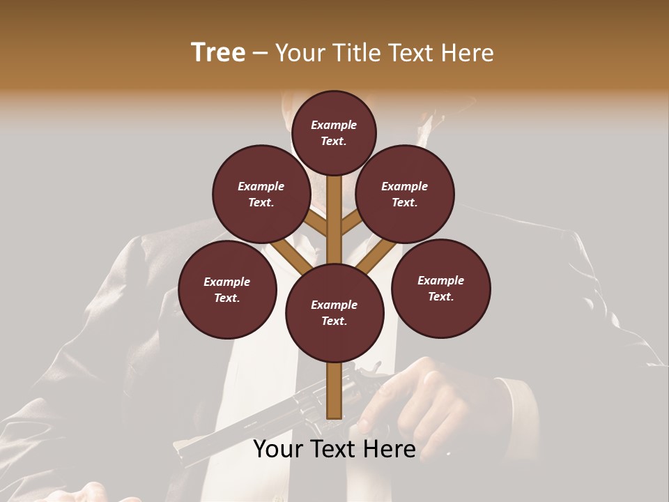 Mob  Face PowerPoint Template