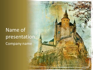 Segovia Texture Style PowerPoint Template