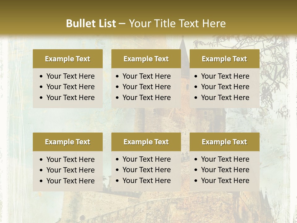 Segovia Texture Style PowerPoint Template