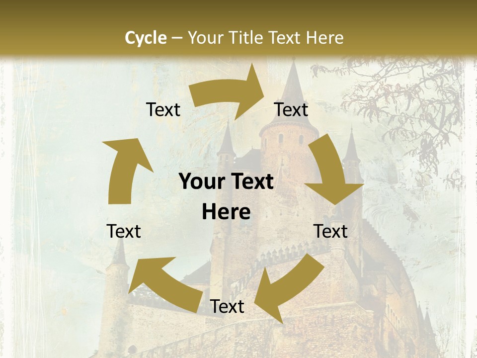 Segovia Texture Style PowerPoint Template