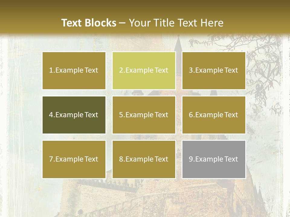 Segovia Texture Style PowerPoint Template