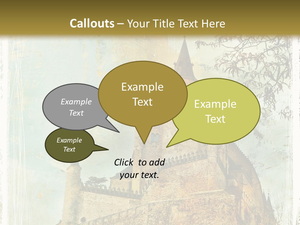 Segovia Texture Style PowerPoint Template