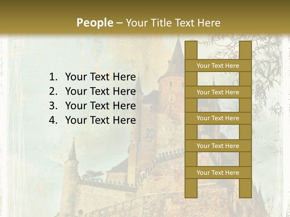 Segovia Texture Style PowerPoint Template