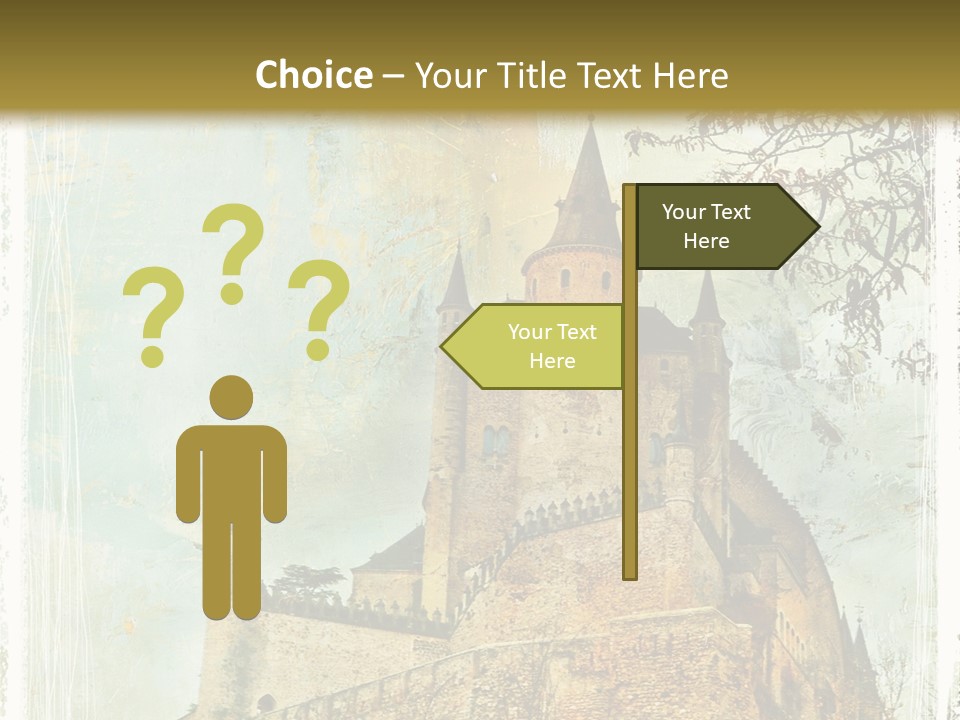 Segovia Texture Style PowerPoint Template