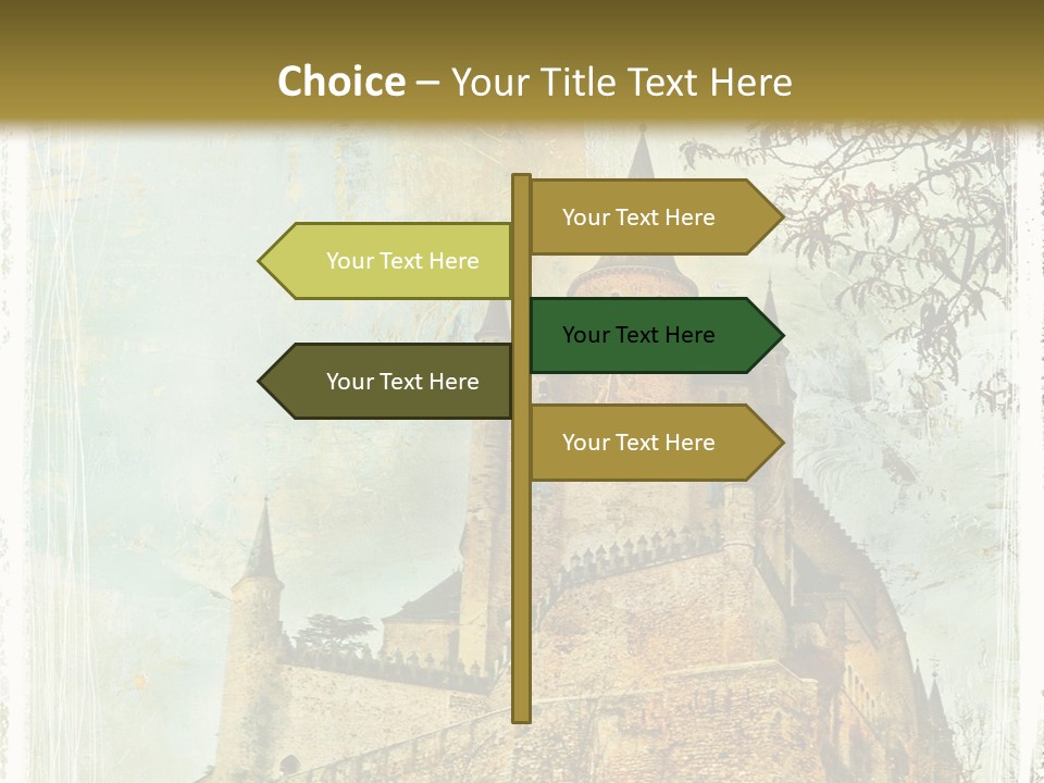 Segovia Texture Style PowerPoint Template