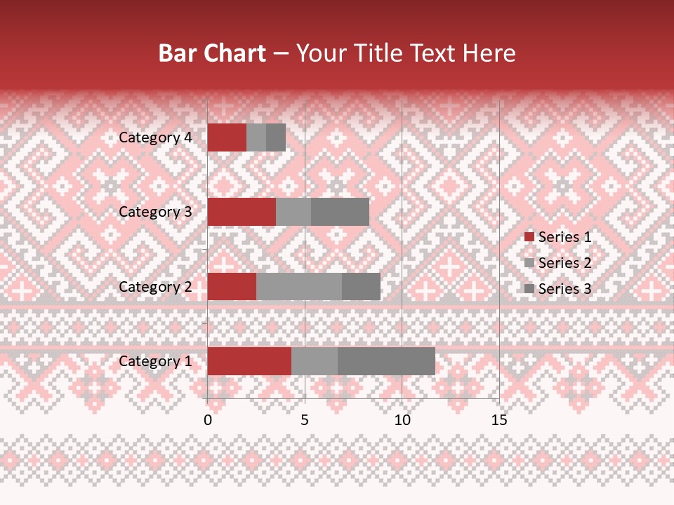 Knitting Culture Figure PowerPoint Template