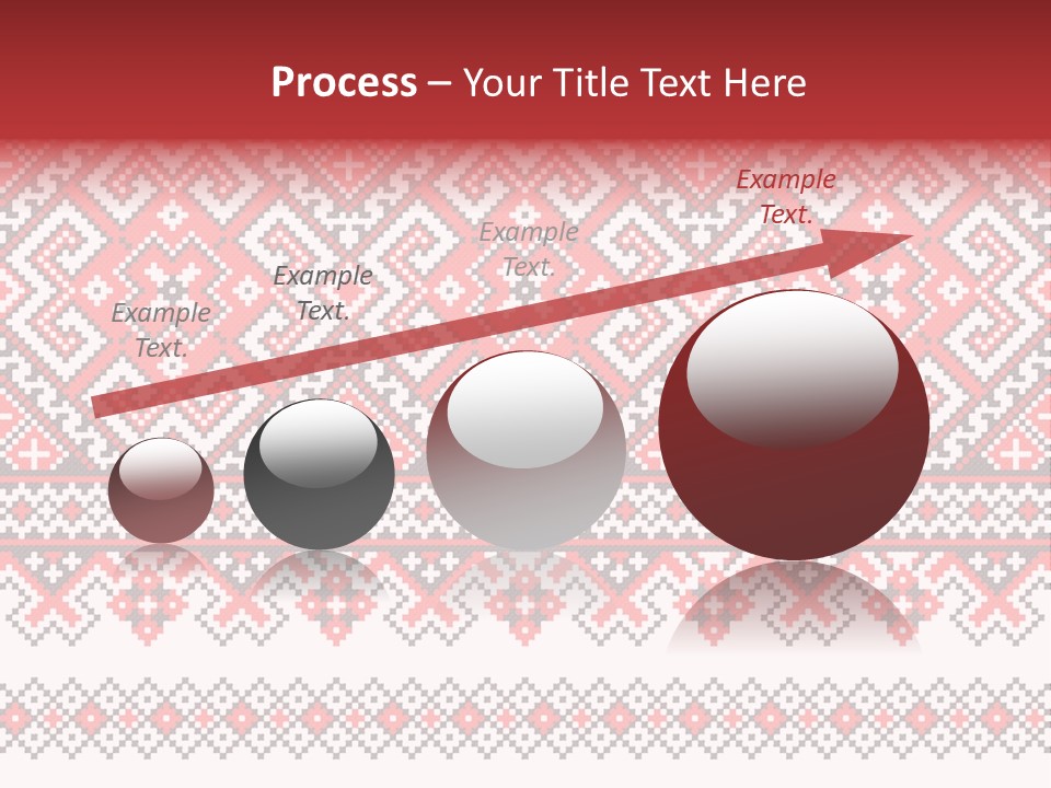 Knitting Culture Figure PowerPoint Template