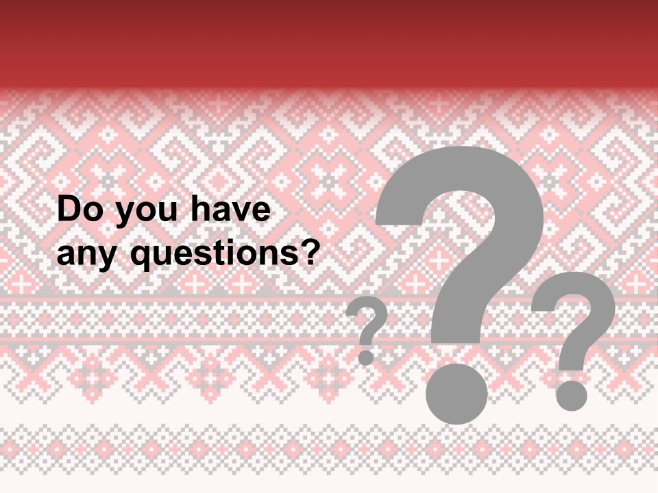 Knitting Culture Figure PowerPoint Template