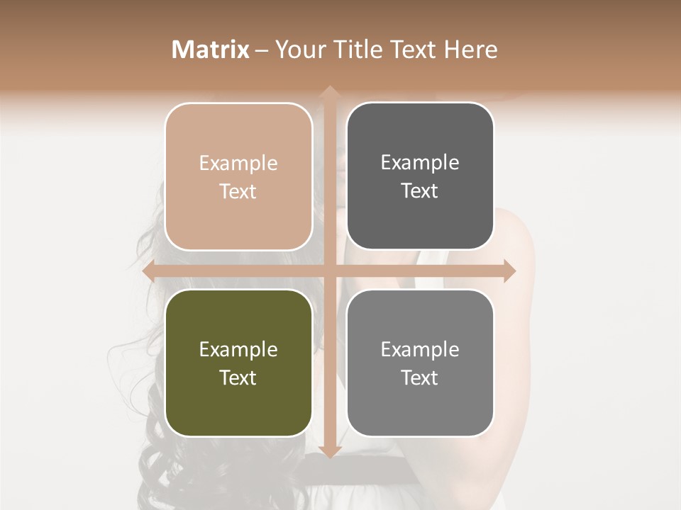 Living Wavy Pretty PowerPoint Template